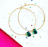 Green Swarovski Crystal Necklace