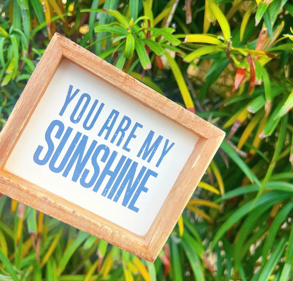 You Are My Sunshine Sign II
