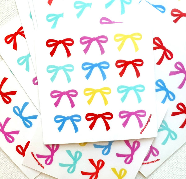 Bows on Bows Sticker