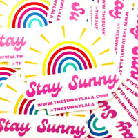 ‘Stay Sunny’ Stickers