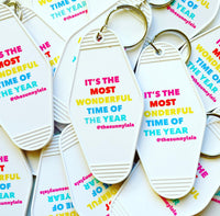 The Sunny La La ‘It’s the Most Wonderful Time of the Year’ Keychain
